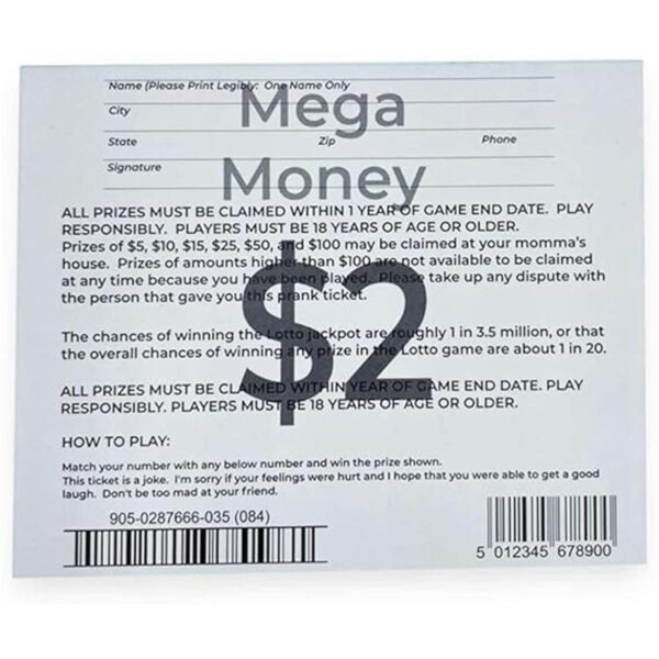 Fake Lottery Ticket Scratcher 8 Pack Fake Lotto boletos_3