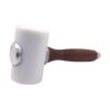 Fbshicung Martillo tallado de cuero mazo de cuero para_4