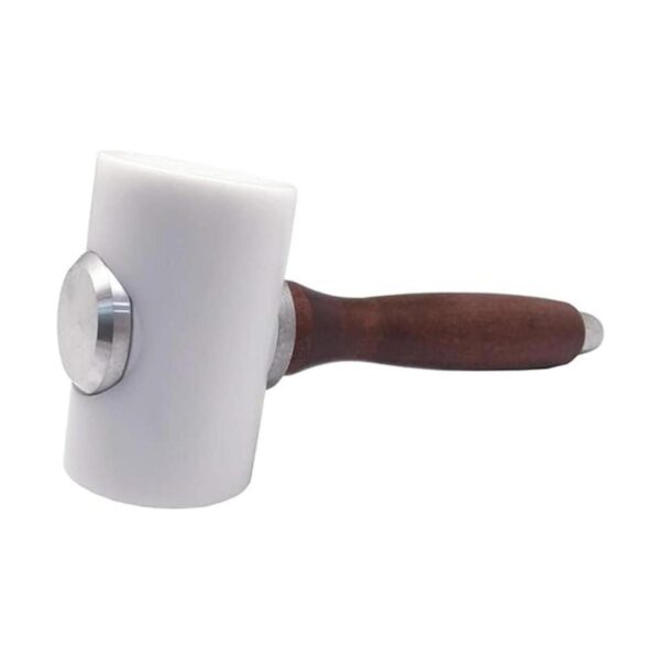 Fbshicung Martillo tallado de cuero mazo de cuero para_4