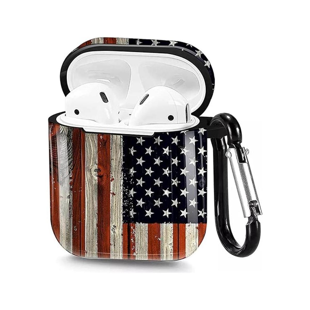 Fish Funda de silicona para AirPods 2 y 1 funda