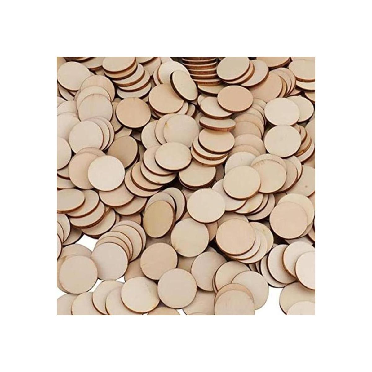 Foraineam 400 piezas de 1.0 in de madera sin terminar