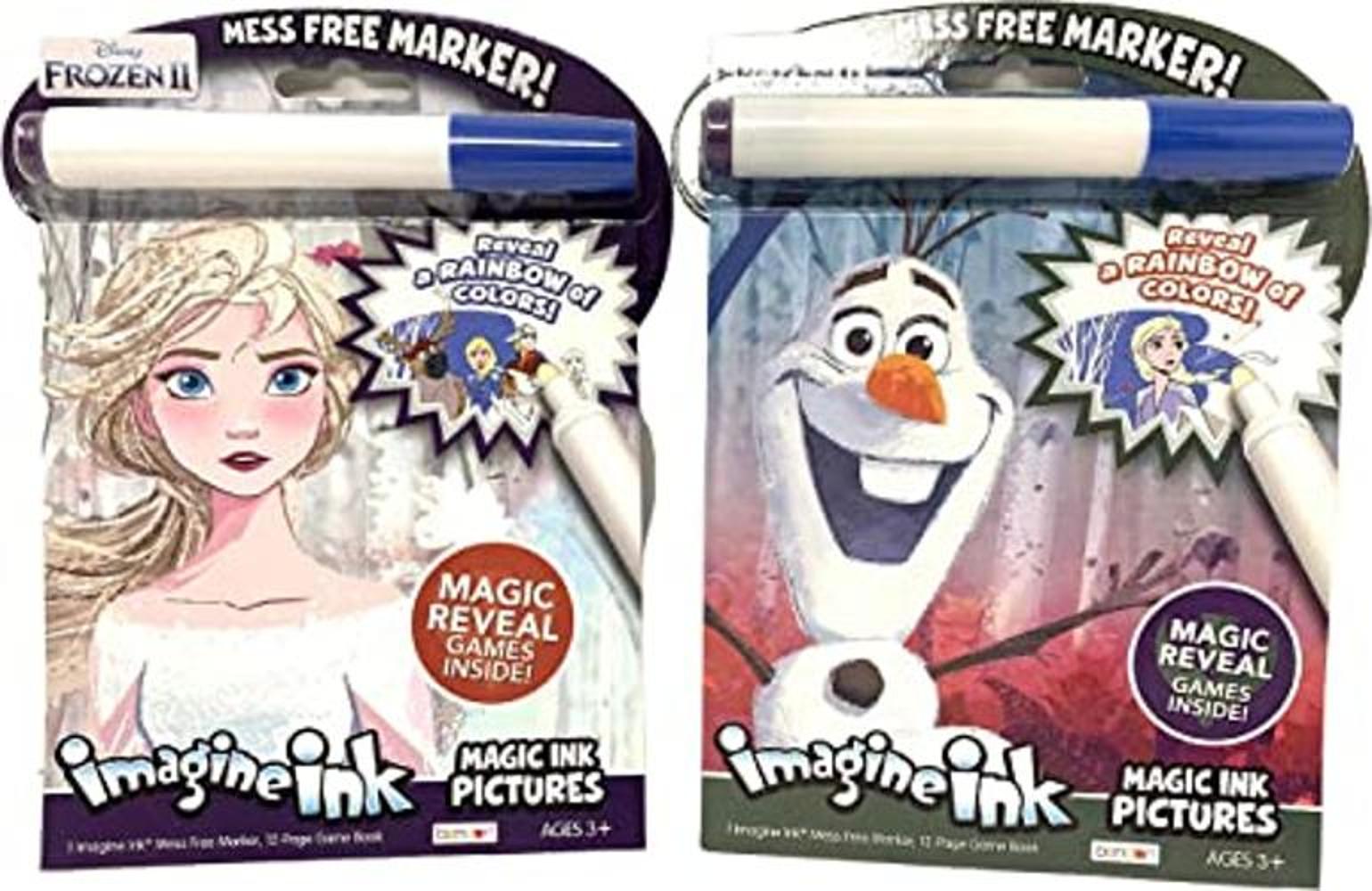 Frozen 2 Imagine Ink Magic Ink Picture Game Activity