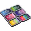 Fstaor Craft Almohadilla de tinta grande para sellos de