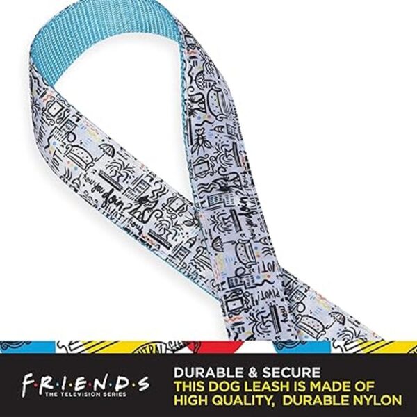Friends TV Show City Doodle Correa para perro se fija al_4