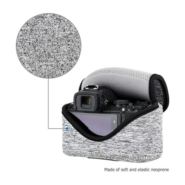 Funda de neopreno para cámara Nikon Z50 lente de_4