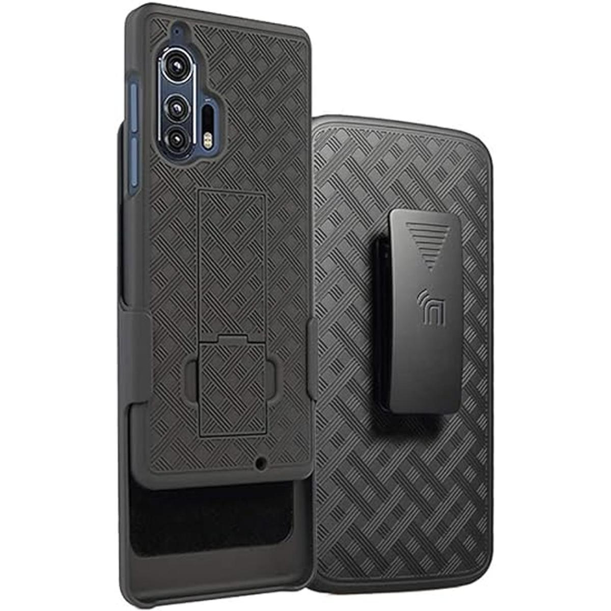 Funda con clip para Motorola Edge Plus Nakedcellphone