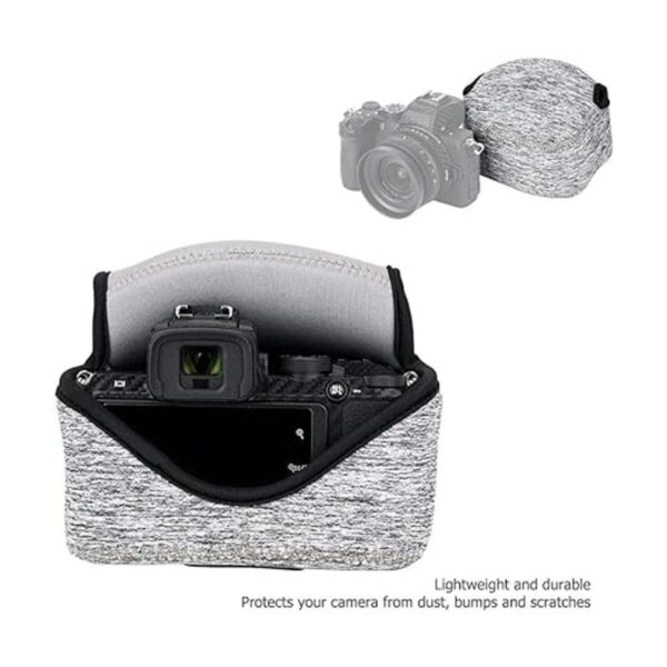 Funda de neopreno para cámara Nikon Z50 lente de_5