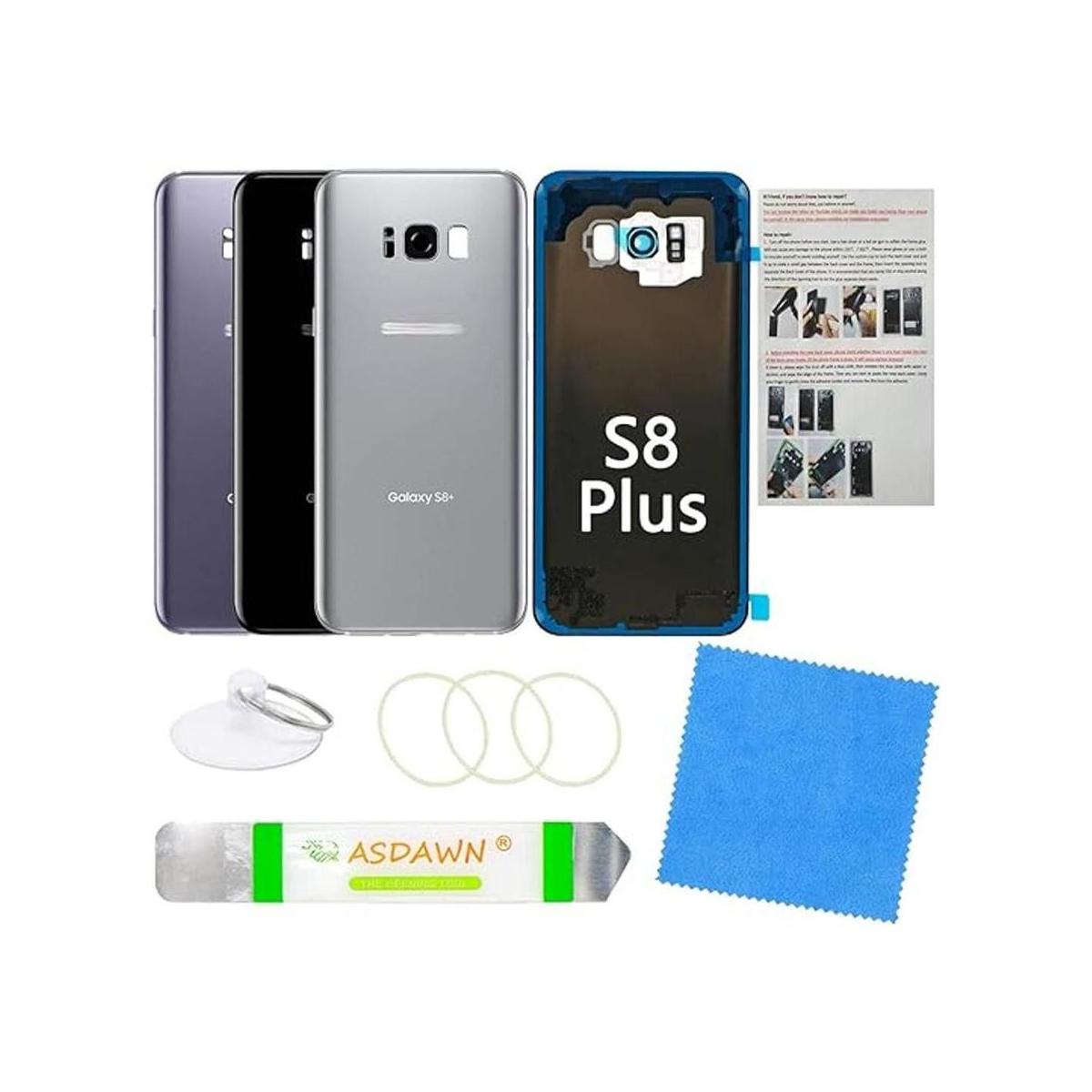 Funda para panel trasero de vidrio para Galaxy S8 con