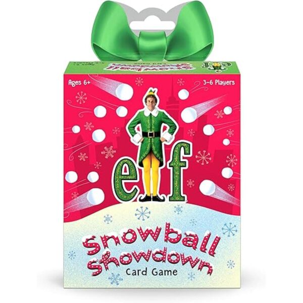 Funko Elf Juego de cartas de lucha de bolas de nieve_1