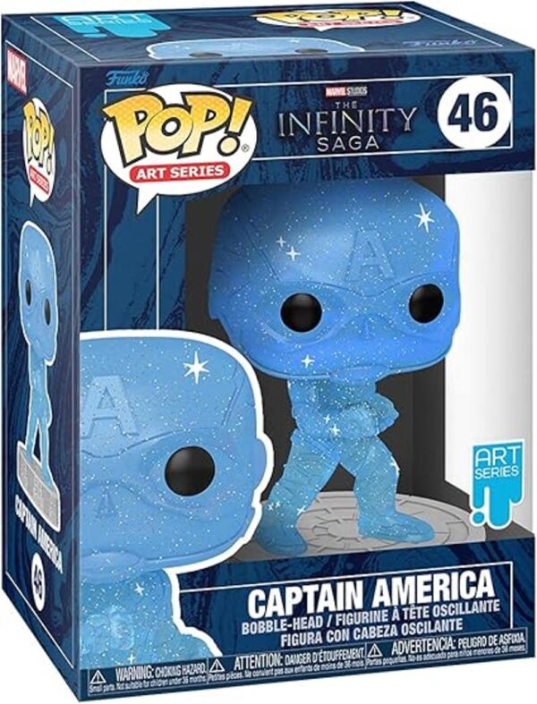 Funko Pop Artist Series Marvel Infinity Saga Capitán_2