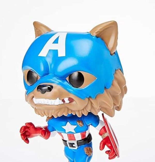 Funko Pop Marvel Year of The Shield Capwolf Amazon_5