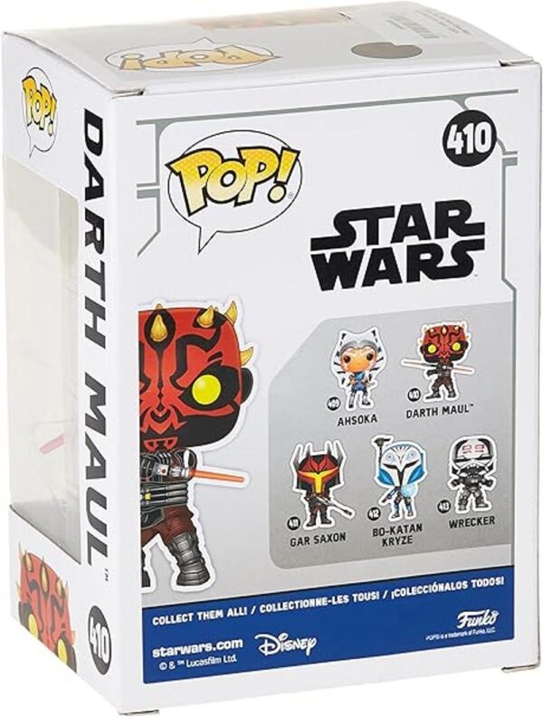 Funko Pop Star Wars Clone Wars Figura de vinilo Darth_4