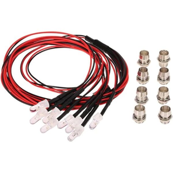 GLOBACT 8 unids RC kit de luz LED Accesorios RC farosluz