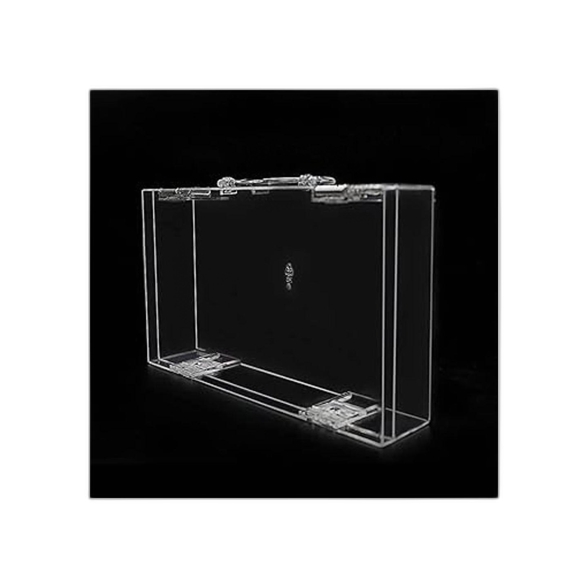 GIIYAA Caja de plástico visible de alta transparencia con