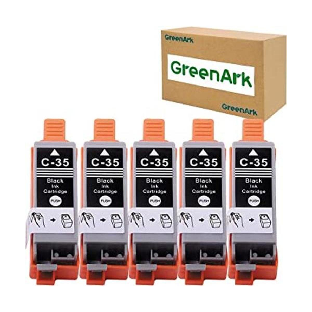 GREENARK Cartucho de tinta compatible para Canon PGI35