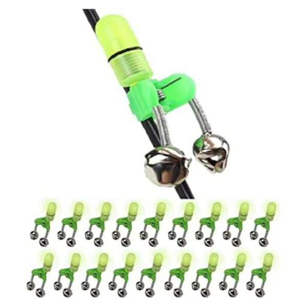 GRANDBUY Clips para campanas de pesca con luz LED para_1