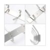 Ganchos de pared perchero para montaje en pared 4 trices