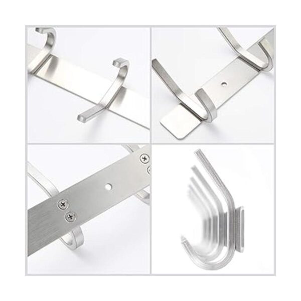Ganchos de pared perchero para montaje en pared 4 trices