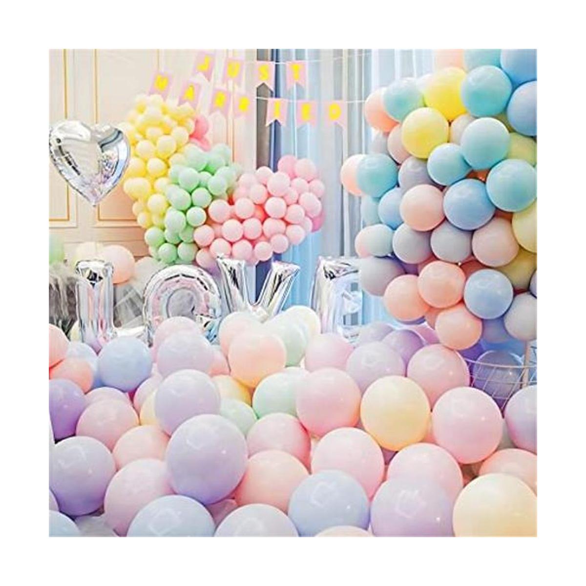 Globos pastel 5 pulgadas 200 mini globos arco iris