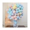 Globos pastel 5 pulgadas 200 mini globos arco iris_5