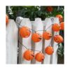 Goothy Guirnalda de luces de farol de calabaza de_5