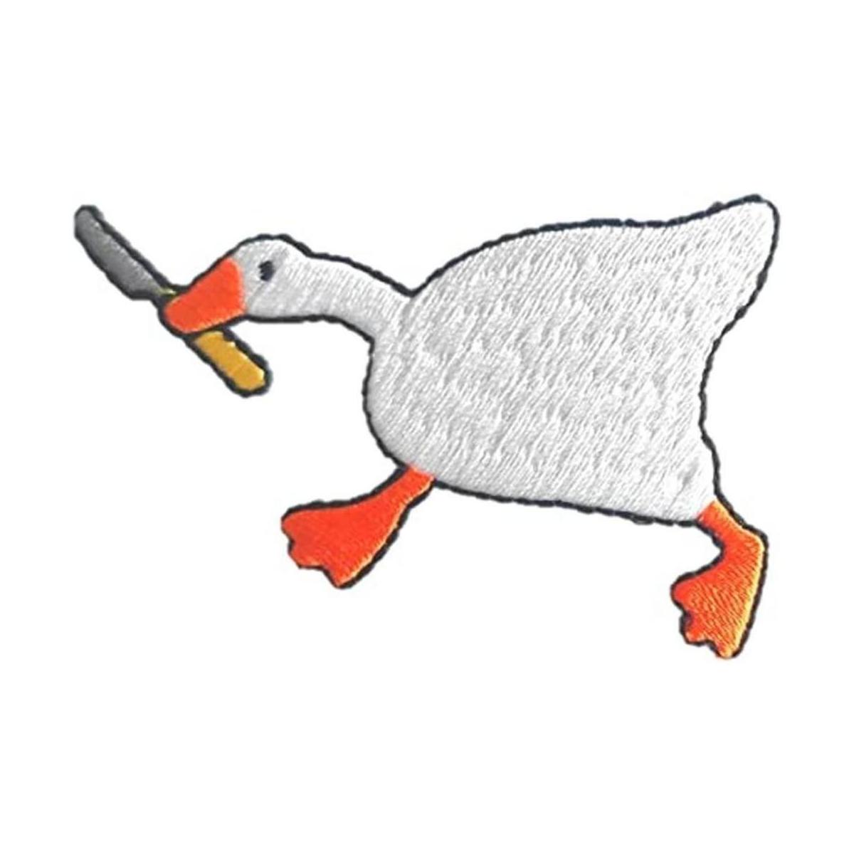 Goose with Knife Peace was Never an Option divertido