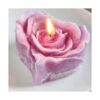 Great Mold Moldes de vela de rosas 3D en forma de corazón