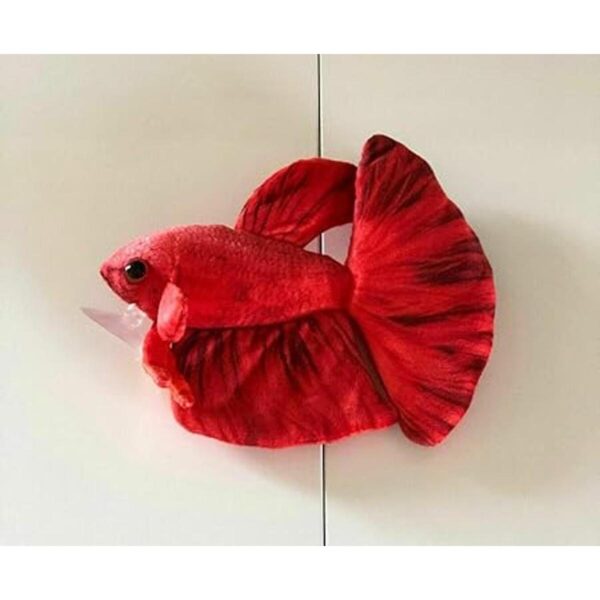 GreenPleco Peluche de Betta color rojo_2