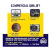 Grillers Choice Cepillo de parrilla comercial 2 bobinas_3