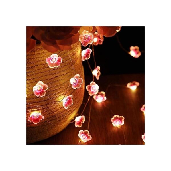 Guirnalda de luces de flor de cerezo para dormitorio de_2