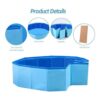 HAICHEN TEC Piscina plegable para baño y refrigeración de
