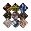 HANGNUO Juego de 9 bandanas de camuflaje de algodón para_1