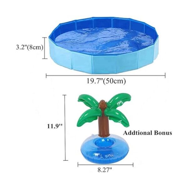 HAICHEN TEC Piscina plegable para baño y refrigeración de