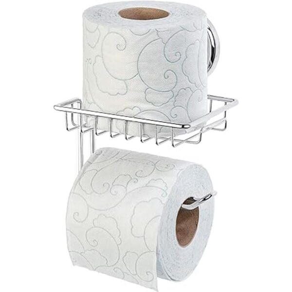HASKO Accessories Soporte de papel higiénico con ventosa