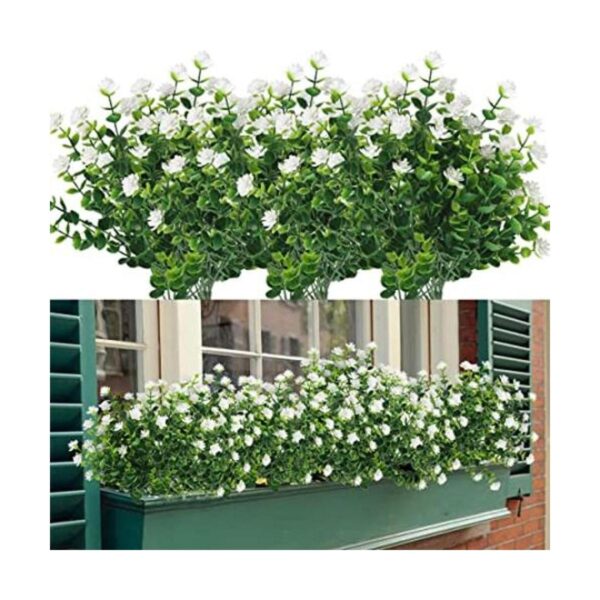 HAPLIA 6 paquetes de flores artificiales vegetación