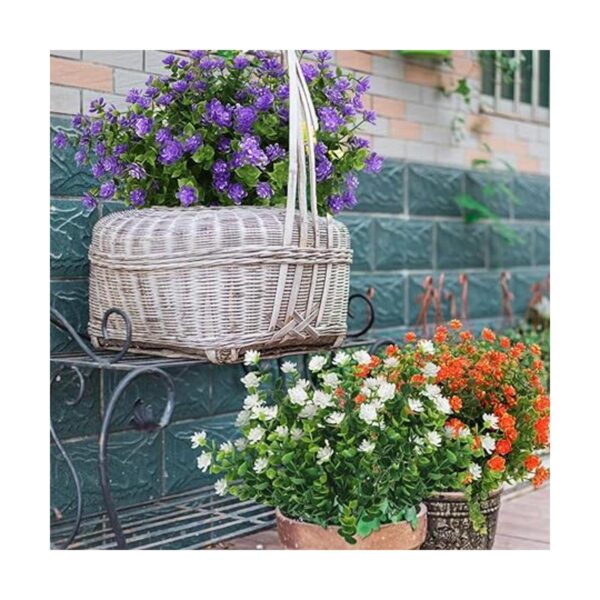 HAPLIA 6 paquetes de flores artificiales vegetación