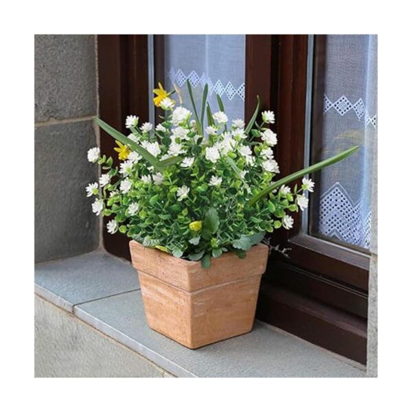 HAPLIA 6 paquetes de flores artificiales vegetación