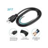 HK Kit de cable de alimentación para eliminación de basura_2