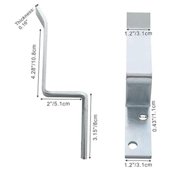 HOME MASTER HARDWARE Topes de puerta resistentes para_3