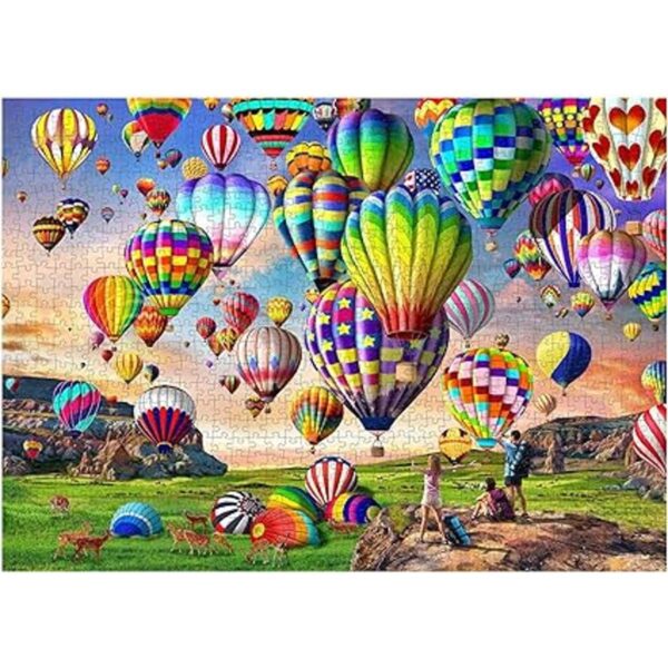 HUADADA Rompecabezas para adultos 1000 piezas globo de_2