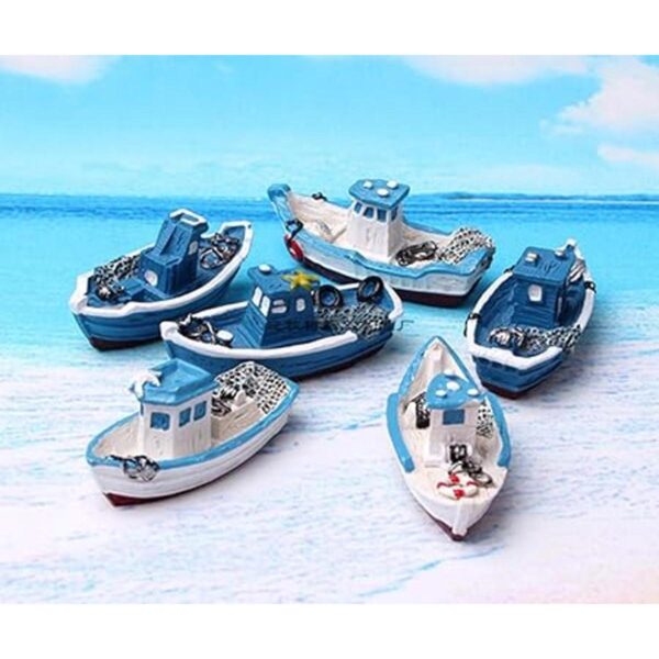 HYSTYLE 6 piezas de estilo mediterráneo en miniatura para
