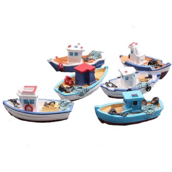 HYSTYLE 6 piezas de estilo mediterráneo en miniatura para