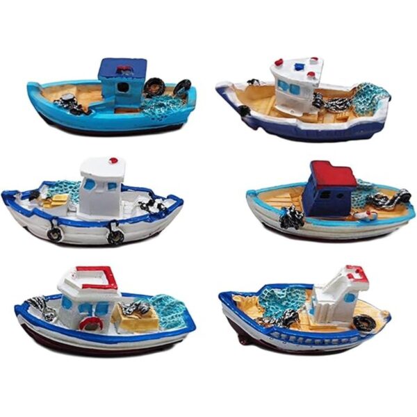 HYSTYLE 6 piezas de estilo mediterráneo en miniatura para