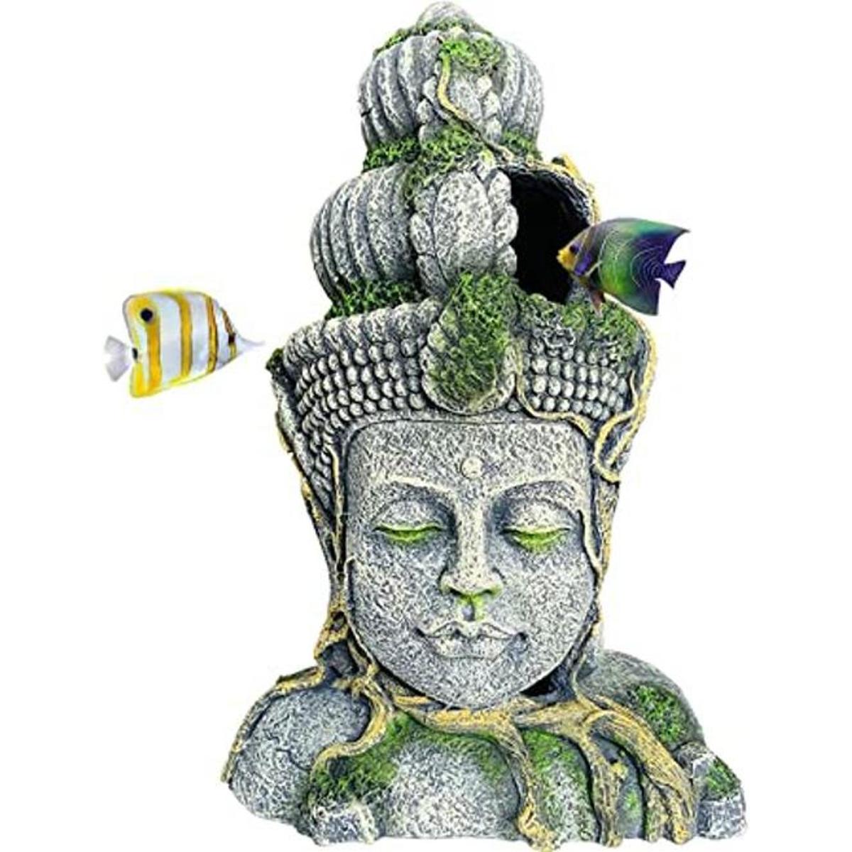 Hamiledyi Estatua de cabeza de Buda para decoración de