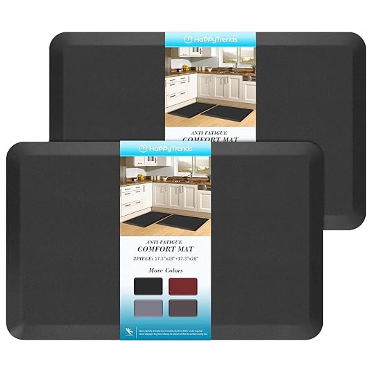 HappyTrends 2 alfombrillas de cocina acolchadas
