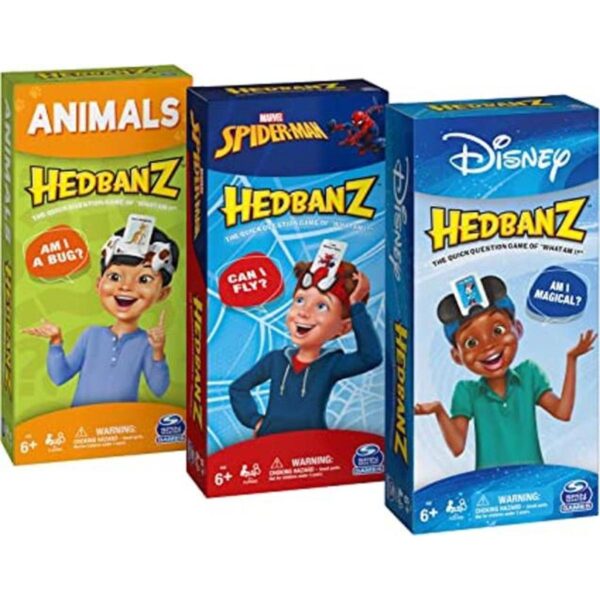 Hedbanz paquete de juegos de mesa de adivinanzas con