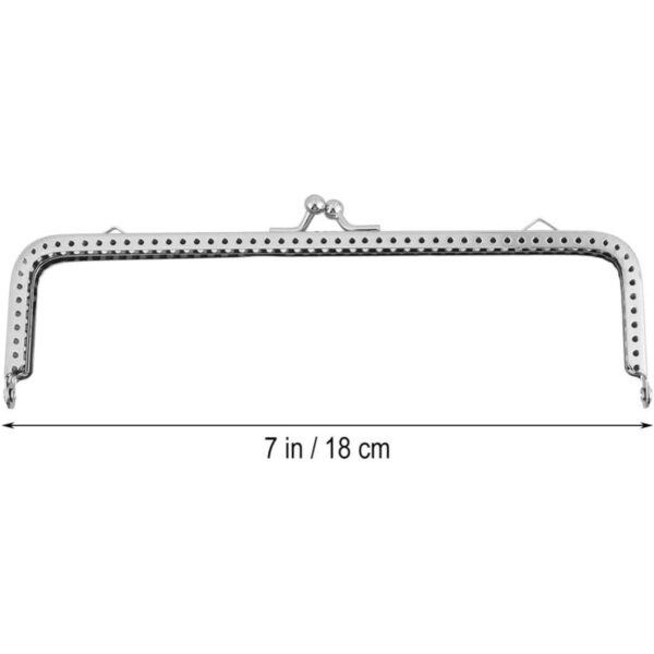 Healifty Bolsa de 6 piezas con marco rectangular para