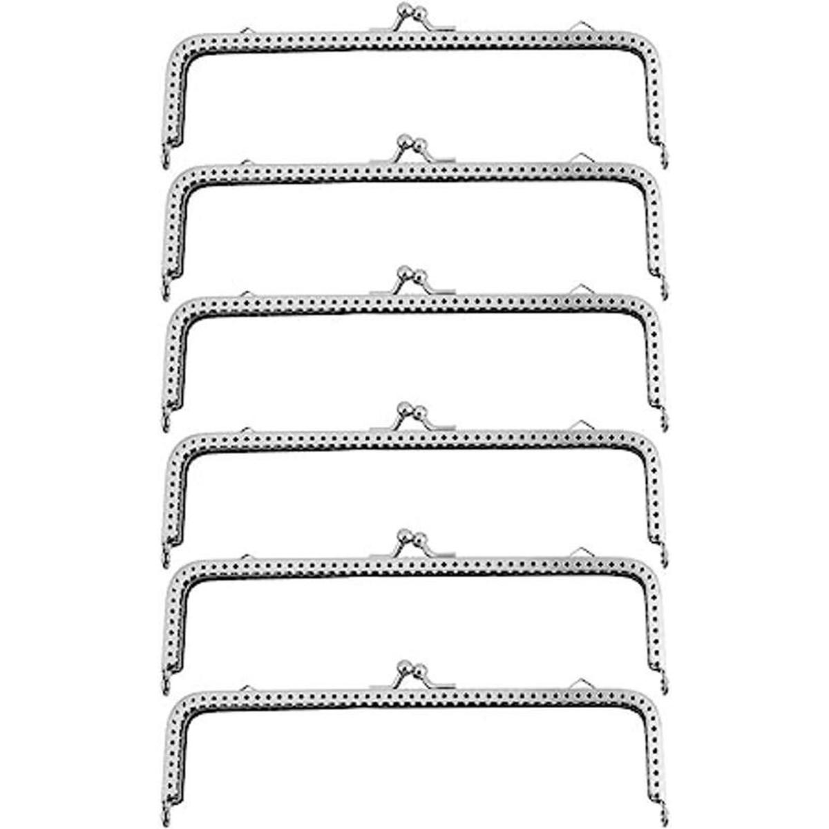 Healifty Bolsa de 6 piezas con marco rectangular para