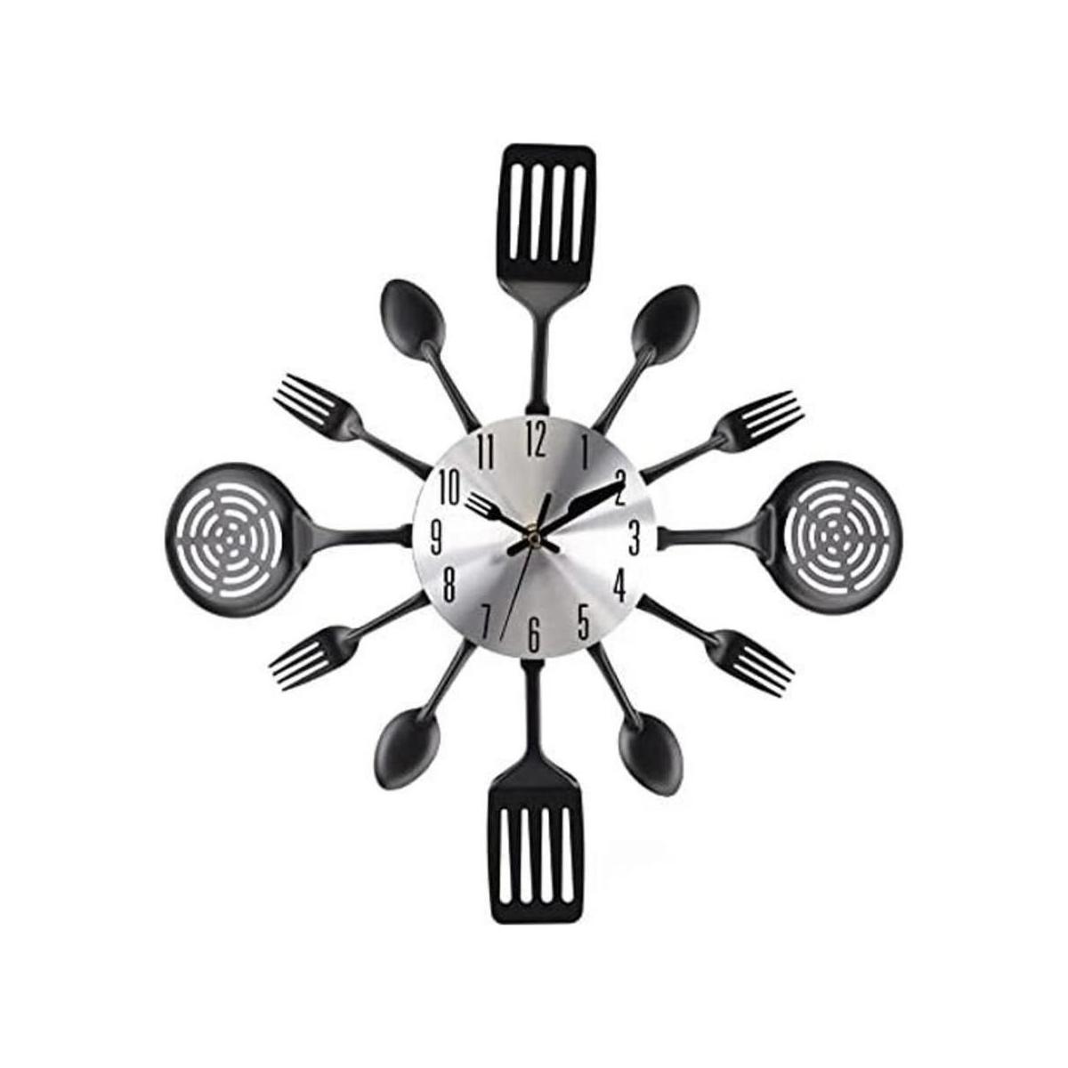 Hedume Reloj de pared de cocina de 16 pulgadas reloj de