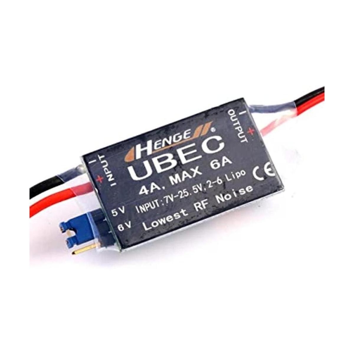 Henge 4A 26S UBEC ajustable conmutable entrada BEC 7V25.5V